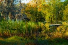 Barn by the Lake