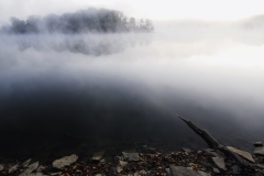 Mist on Ohio Lake